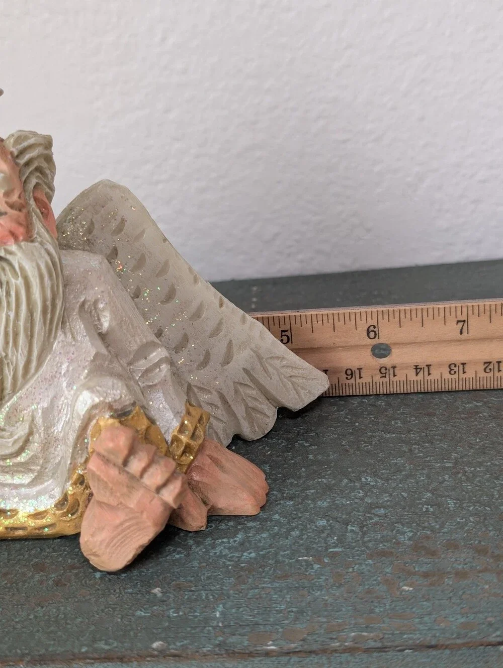 David Frykman Portfolio ALL THAT GLITTERS DF3223 Old Man Angel Halo Retired 1996